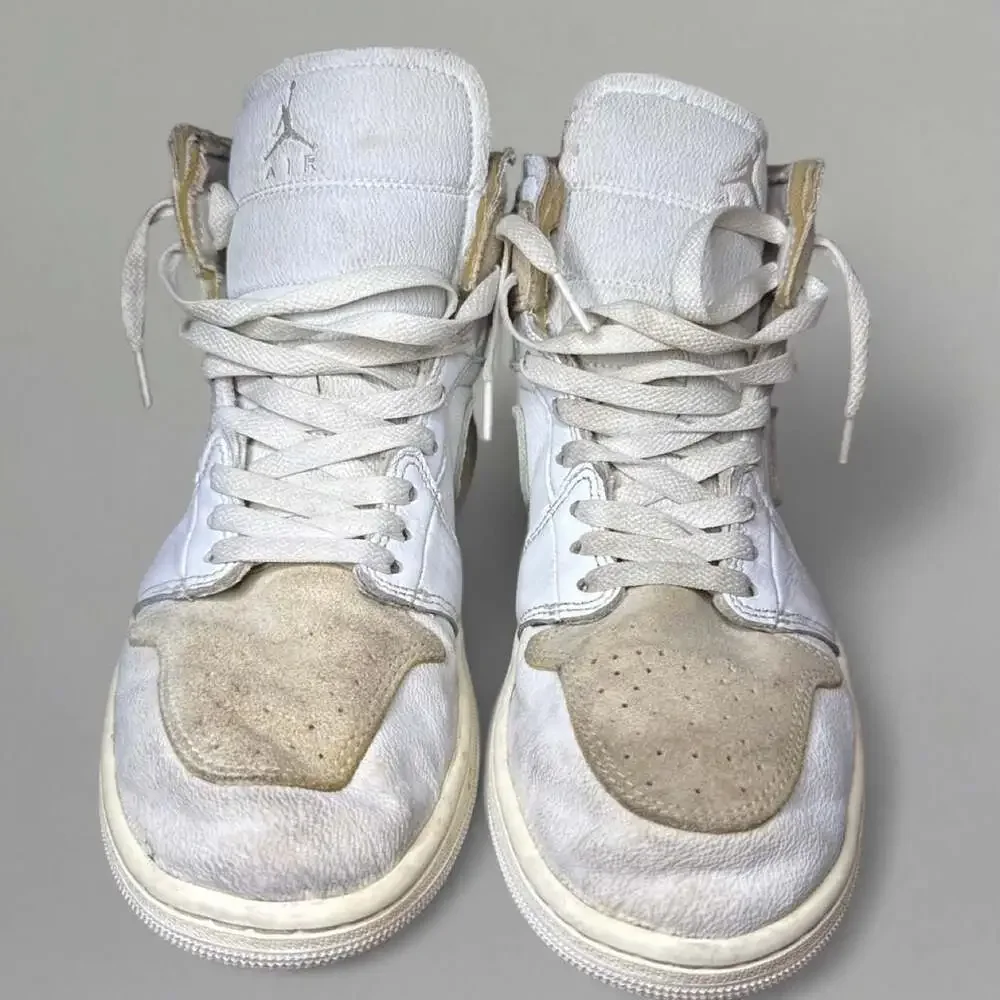 Air Jordan 1 Mid Inside Out White Size 10